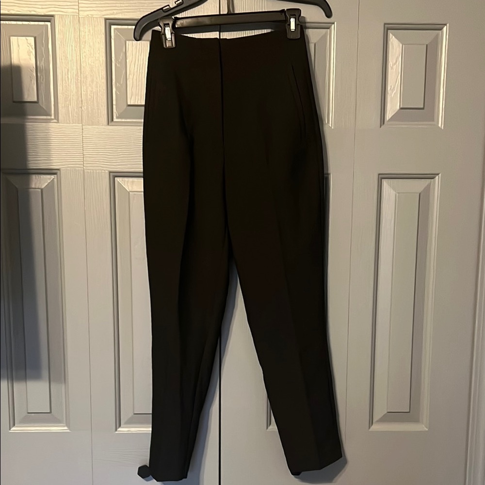 Zara Black Straight Leg Women's Pants